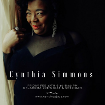 Cynthia Simmons at Oklahoma Joes Fri Feb 17